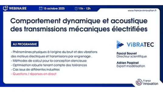 Comportement dynamique et acoustique des transmissions mécaniques électrifiées