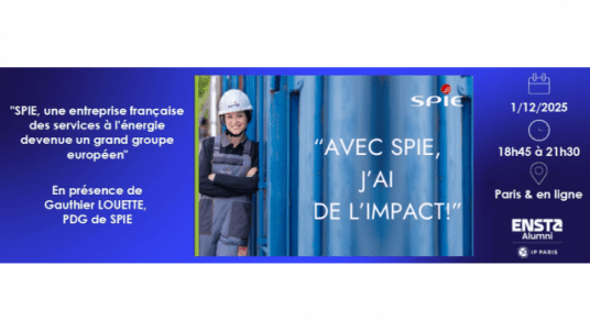 Conférence ENSTA avec Gauthier Louette, PDG de SPIE