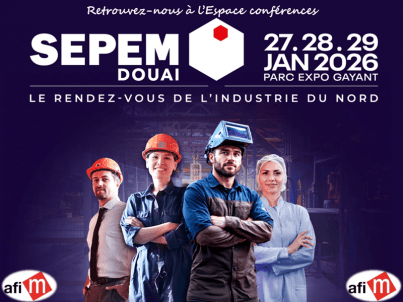 SEPEM Douai 2026 : l’AFIM au rendez-vous de la maintenance industrielle