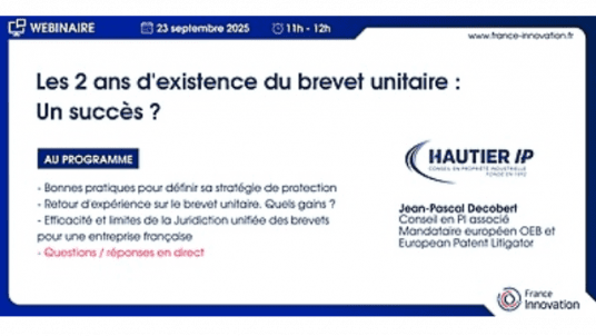 Les 2 ans d'existence du brevet unitaire : Un succès ?