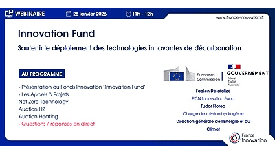 Innovation Fund : Soutenir le déploiement des technologies innovantes de décarbonation
