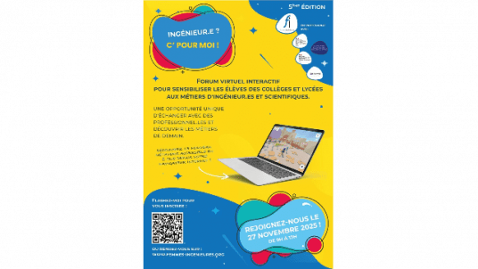 5ème édition de "ingénieur.e ? C' pour moi !"